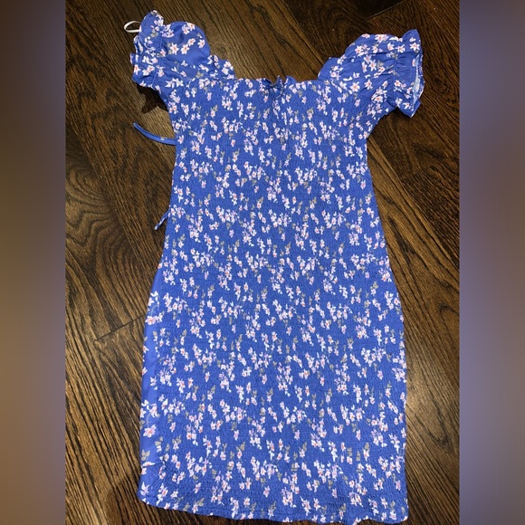 Hello Molly Blue Floral Mini Dress - Picture 5 of 8